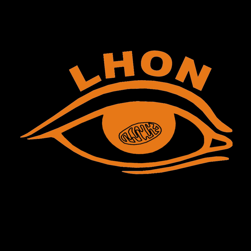 LHON symbol black